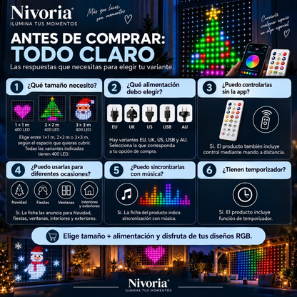 Guirnalda LED RGB Inteligente